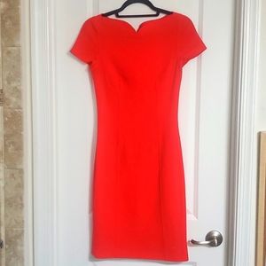 Oscar De la Renta Red Dress Size 2